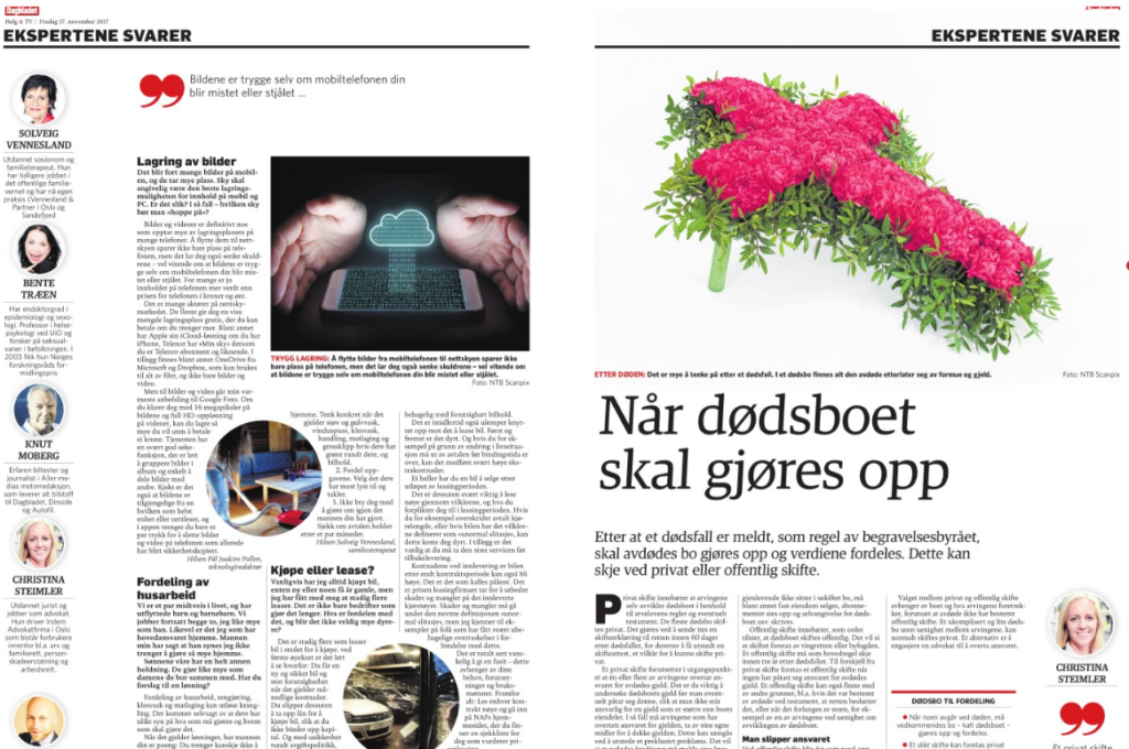 Bilde av artikkel i Dagbladet